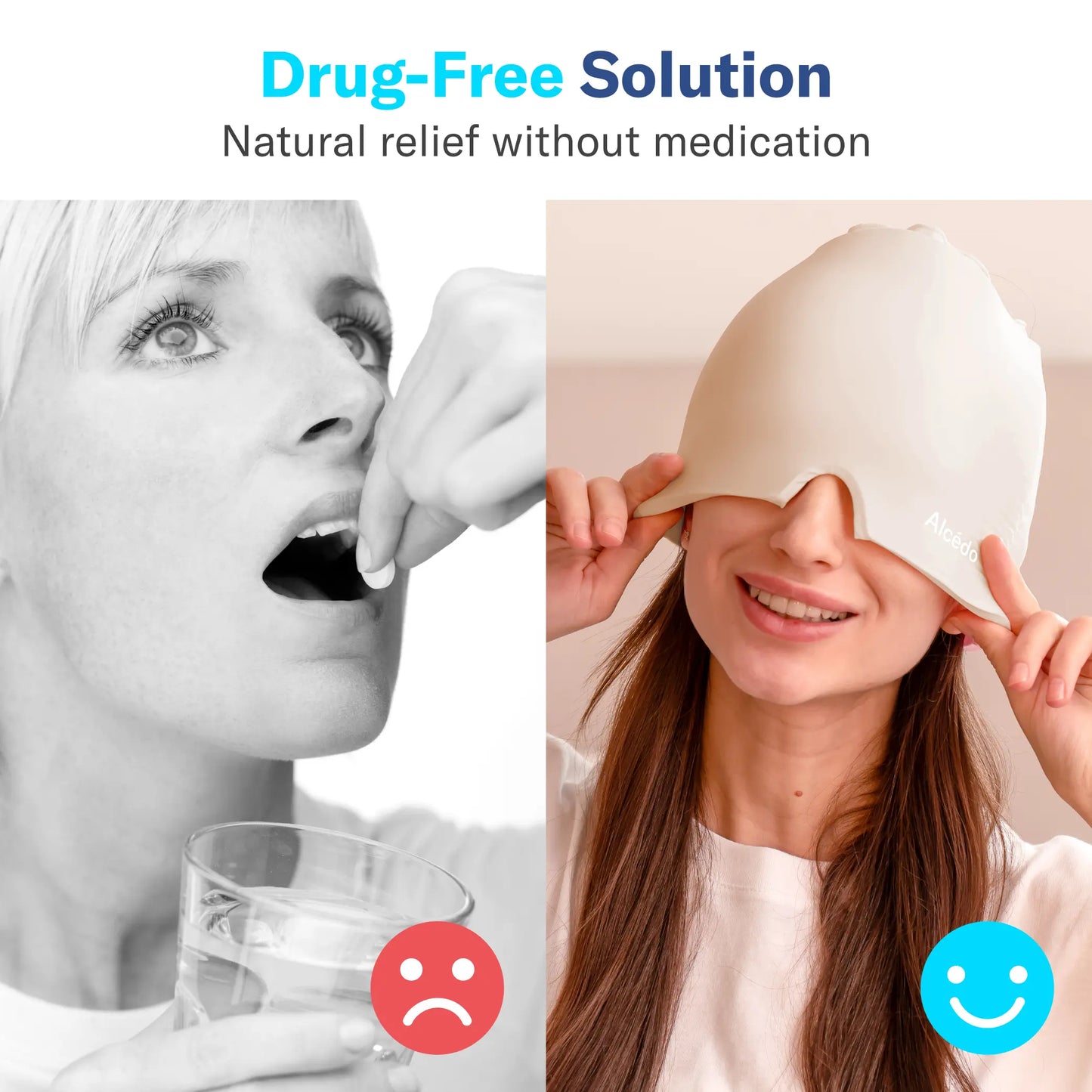 Lonovos Migraine Relief Hot & Cold Gel Cap