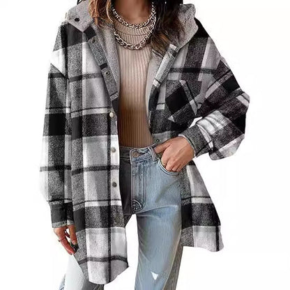 Plaid Flannel Autumn Jacket