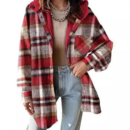 Plaid Flannel Autumn Jacket