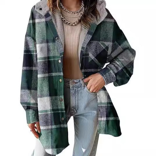 Plaid Flannel Autumn Jacket