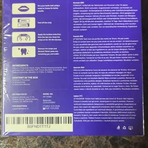 Purple Teeth Whitening Strips – Enamel Safe, Peroxide-Free