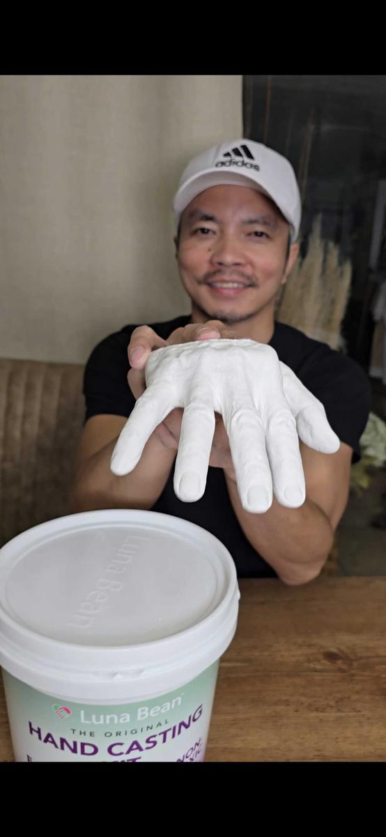 Luna Bean Hand Casting Kit – Create Memories Together 🤍