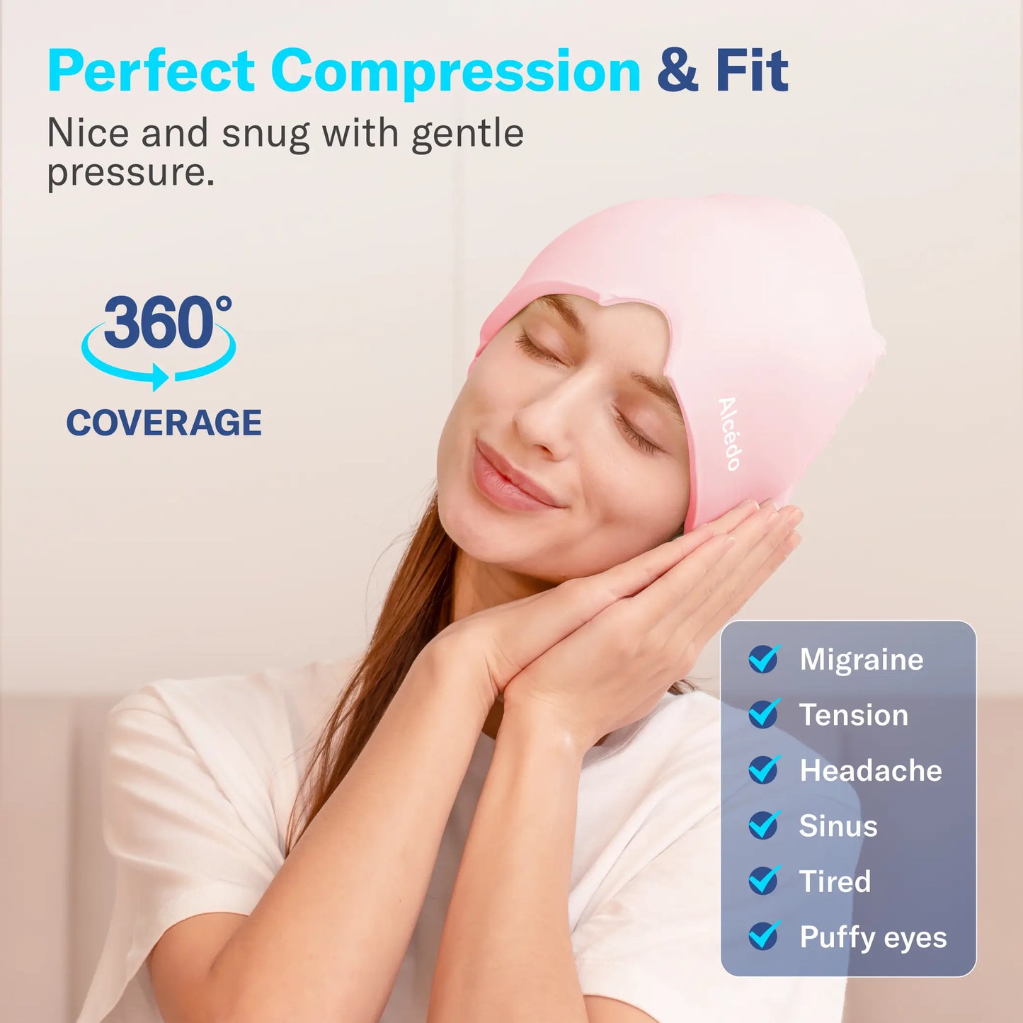 Lonovos Migraine Relief Hot & Cold Gel Cap