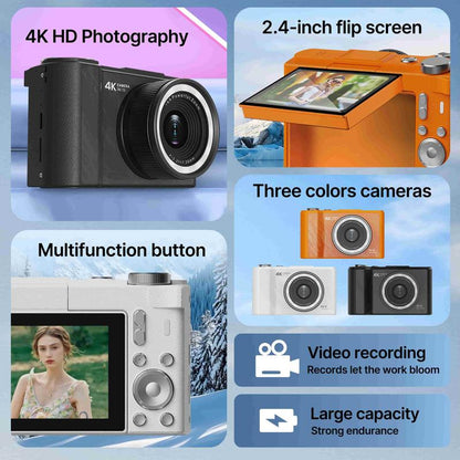 Lonovos 4K Y2K Flip Screen Vlogging Camera