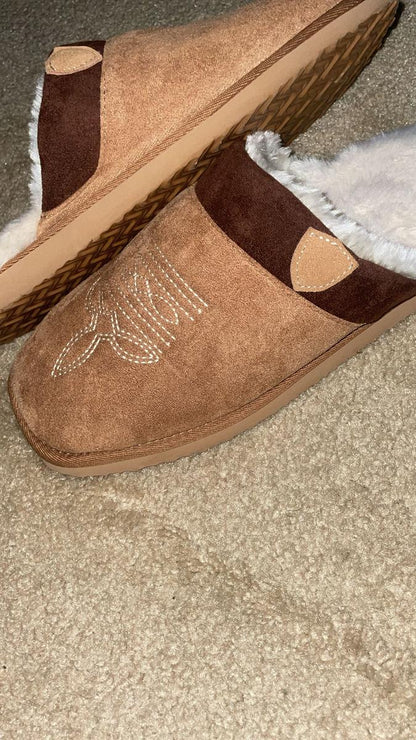Lonovos™ Cowboy Cozy Slippers