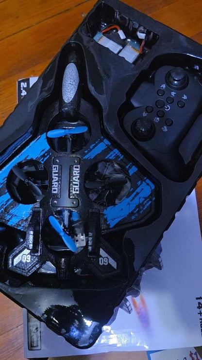 RC Stunt Fighter Jet – 360° Flips & LED Lights ✈️