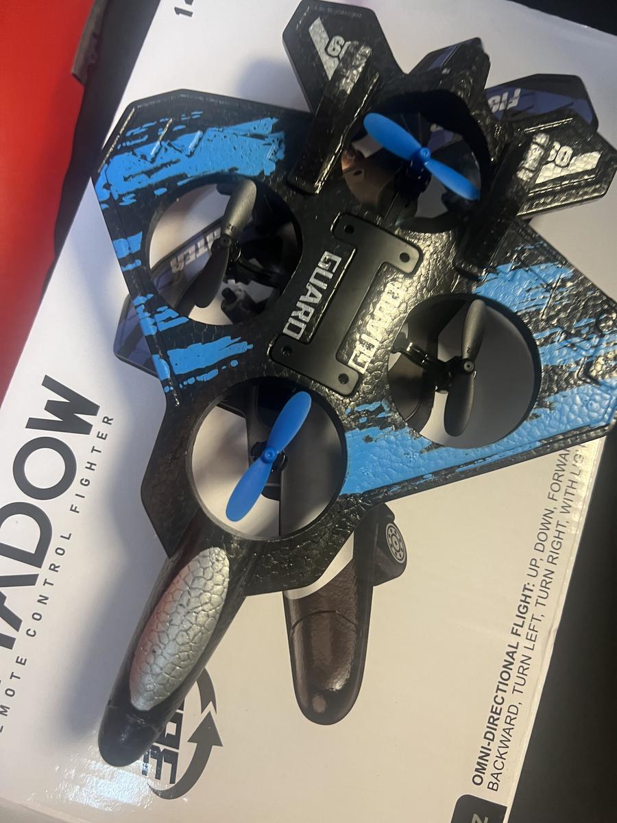 RC Stunt Fighter Jet – 360° Flips & LED Lights ✈️