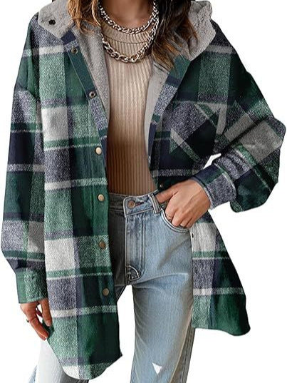 Plaid Flannel Autumn Jacket