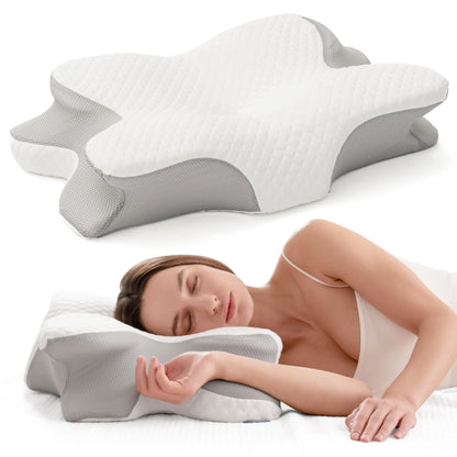 Lonovos Ergonomic Cervical Memory Foam Pillow