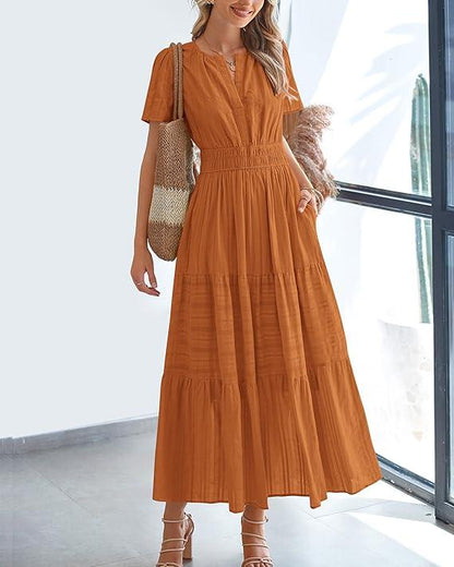 Lonovos™ LunaFlow Pocket Dress