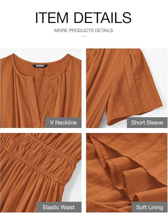Lonovos™ LunaFlow Pocket Dress