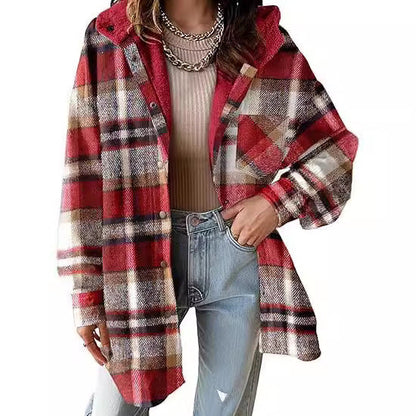 Plaid Flannel Autumn Jacket