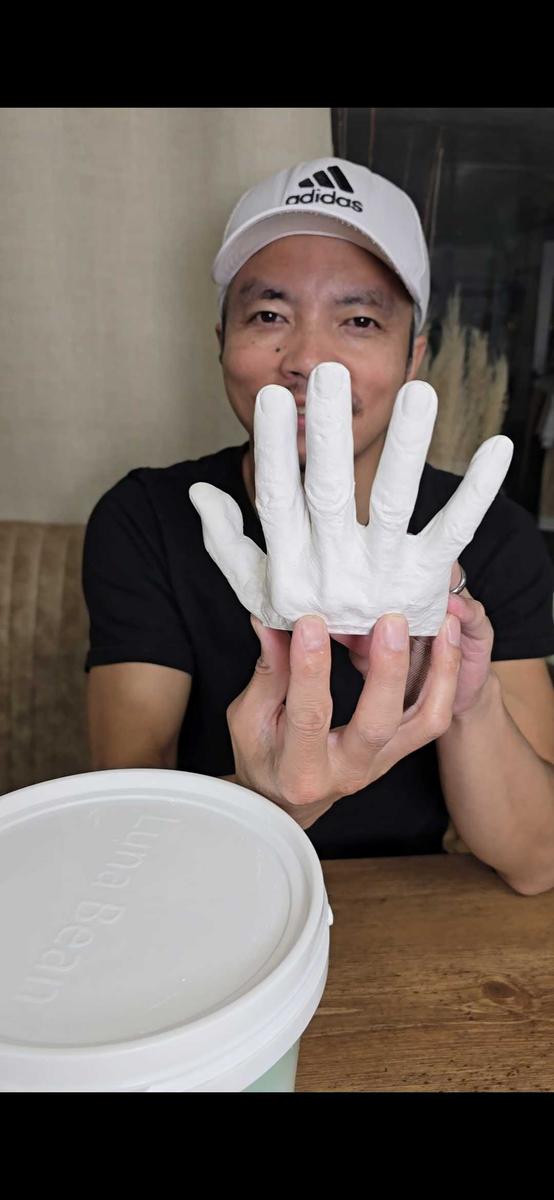 Luna Bean Hand Casting Kit – Create Memories Together 🤍