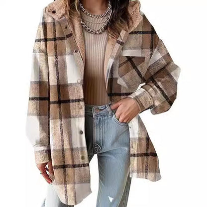 Plaid Flannel Autumn Jacket