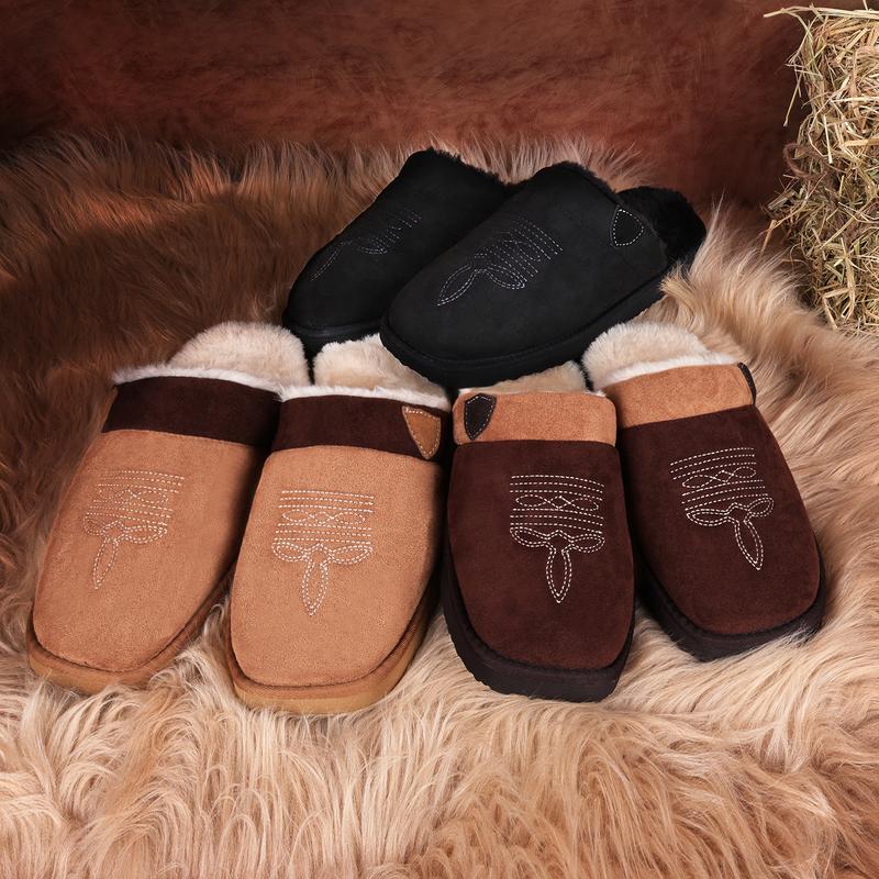 Lonovos™ Cowboy Cozy Slippers