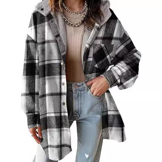 Plaid Flannel Autumn Jacket