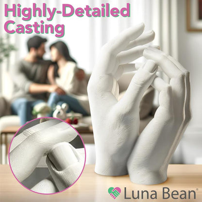 Luna Bean Hand Casting Kit – Create Memories Together 🤍