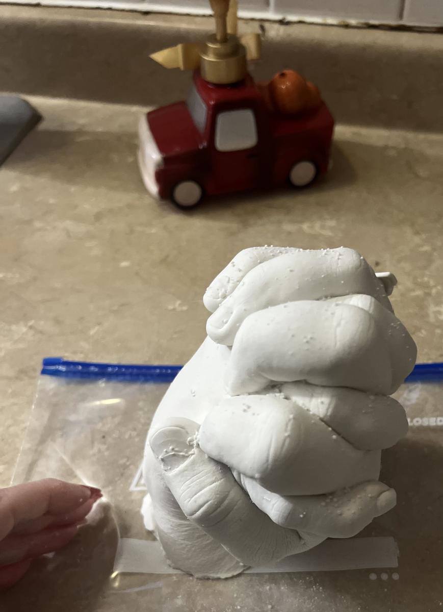 Luna Bean Hand Casting Kit – Create Memories Together 🤍