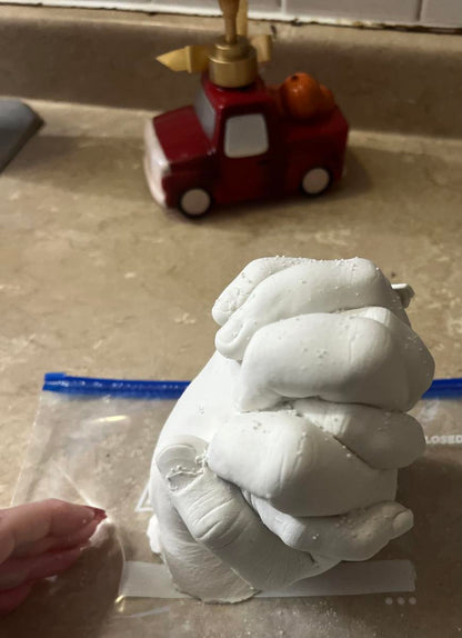 Luna Bean Hand Casting Kit – Create Memories Together 🤍