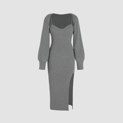 Lonovos™ WinterMuse Sweater Dress Set