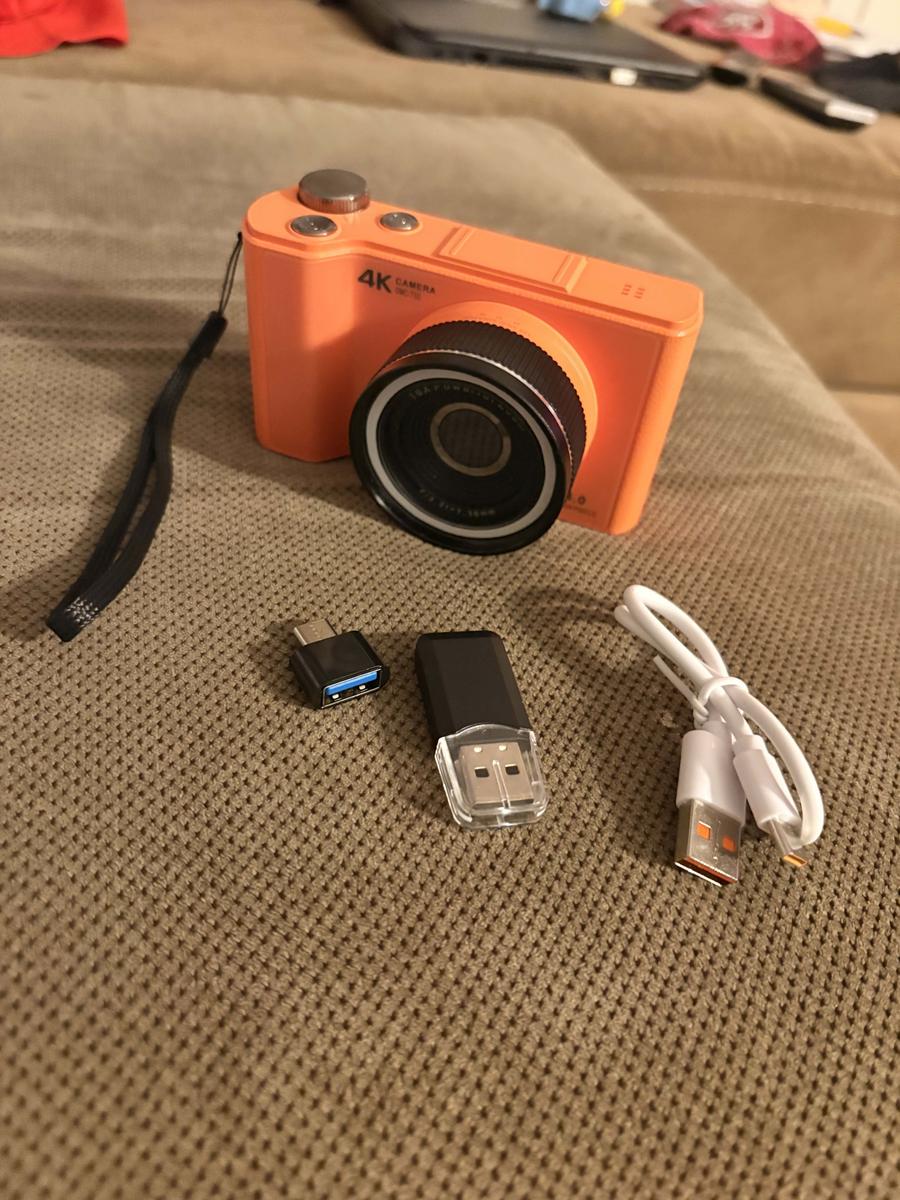 Lonovos 4K Y2K Flip Screen Vlogging Camera